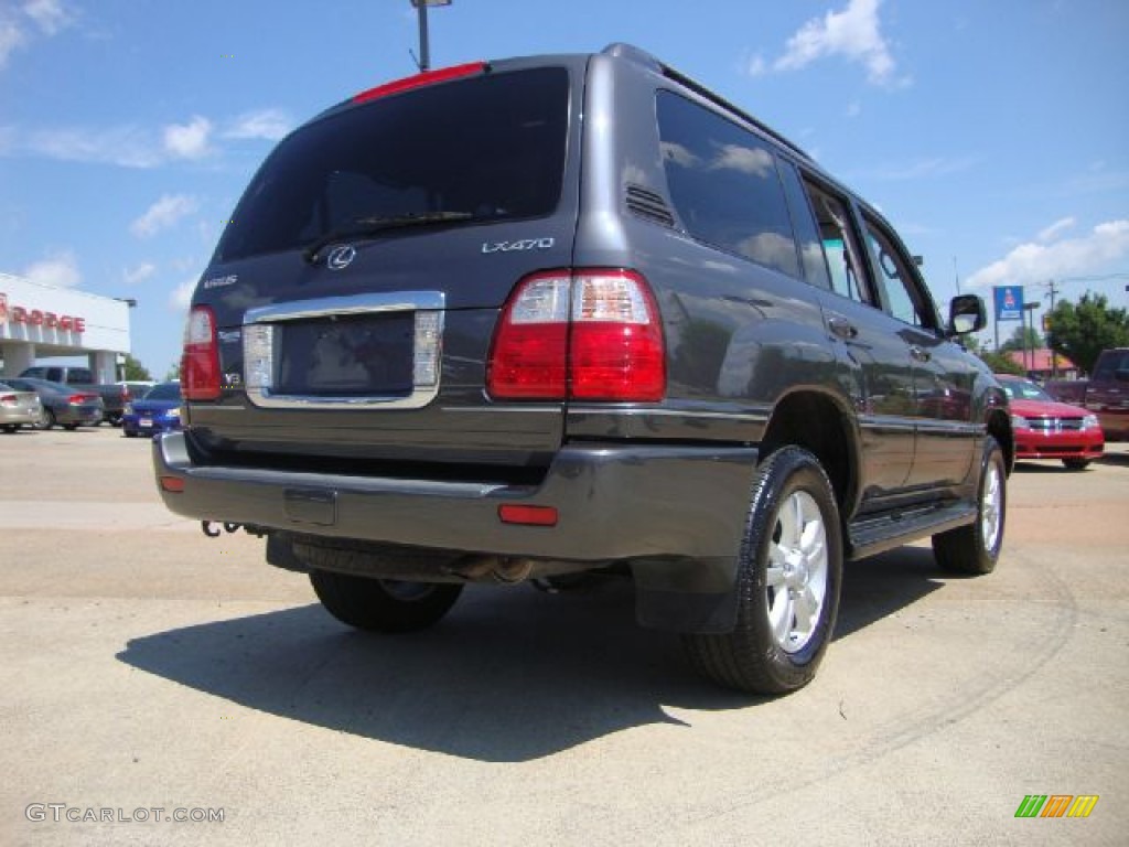 2005 LX 470 - Galactic Gray Mica / Stone photo #3