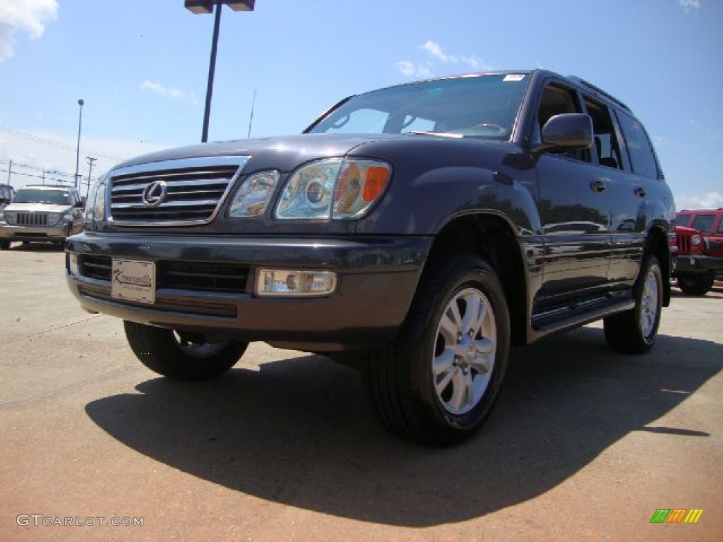 2005 LX 470 - Galactic Gray Mica / Stone photo #7