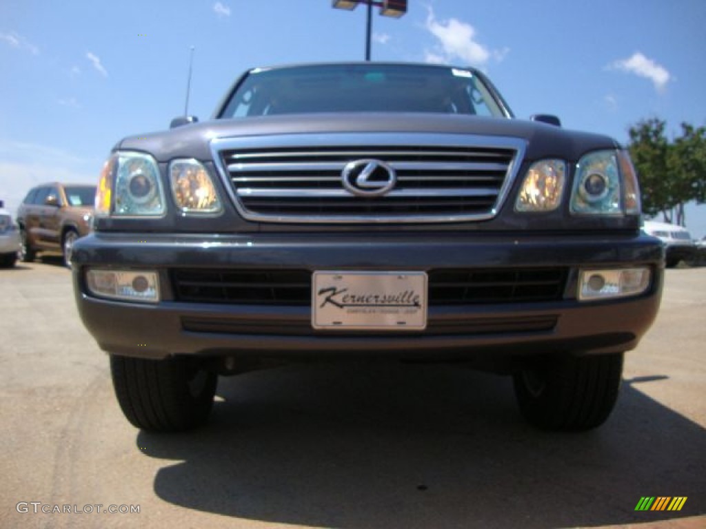2005 LX 470 - Galactic Gray Mica / Stone photo #8
