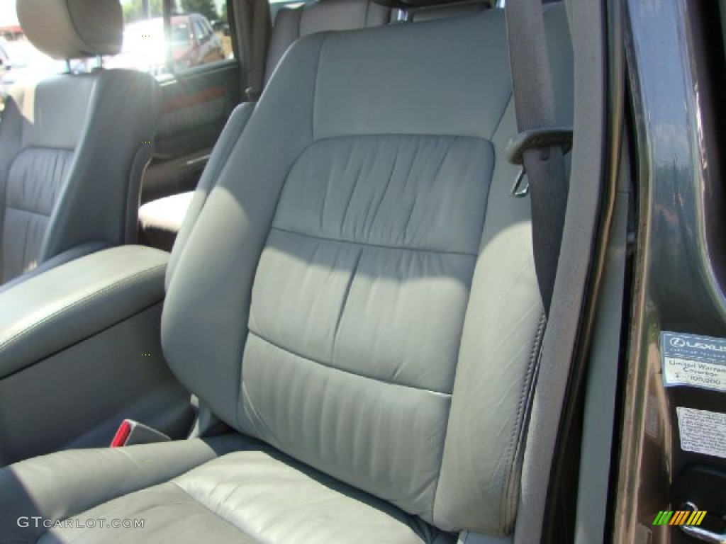 2005 LX 470 - Galactic Gray Mica / Stone photo #9