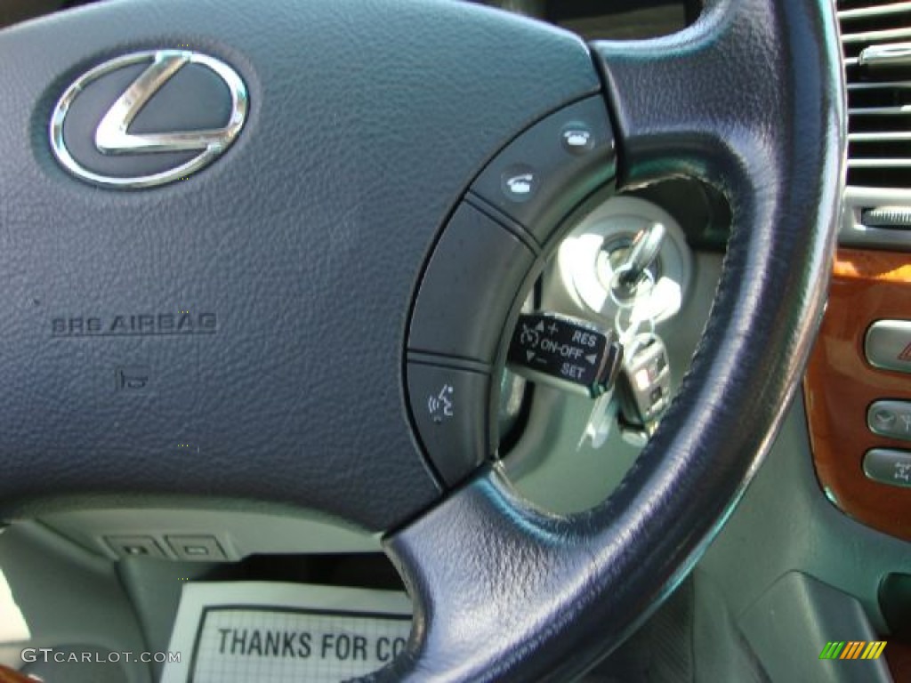 2005 LX 470 - Galactic Gray Mica / Stone photo #26