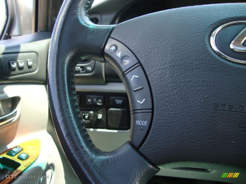 2005 LX 470 - Galactic Gray Mica / Stone photo #27