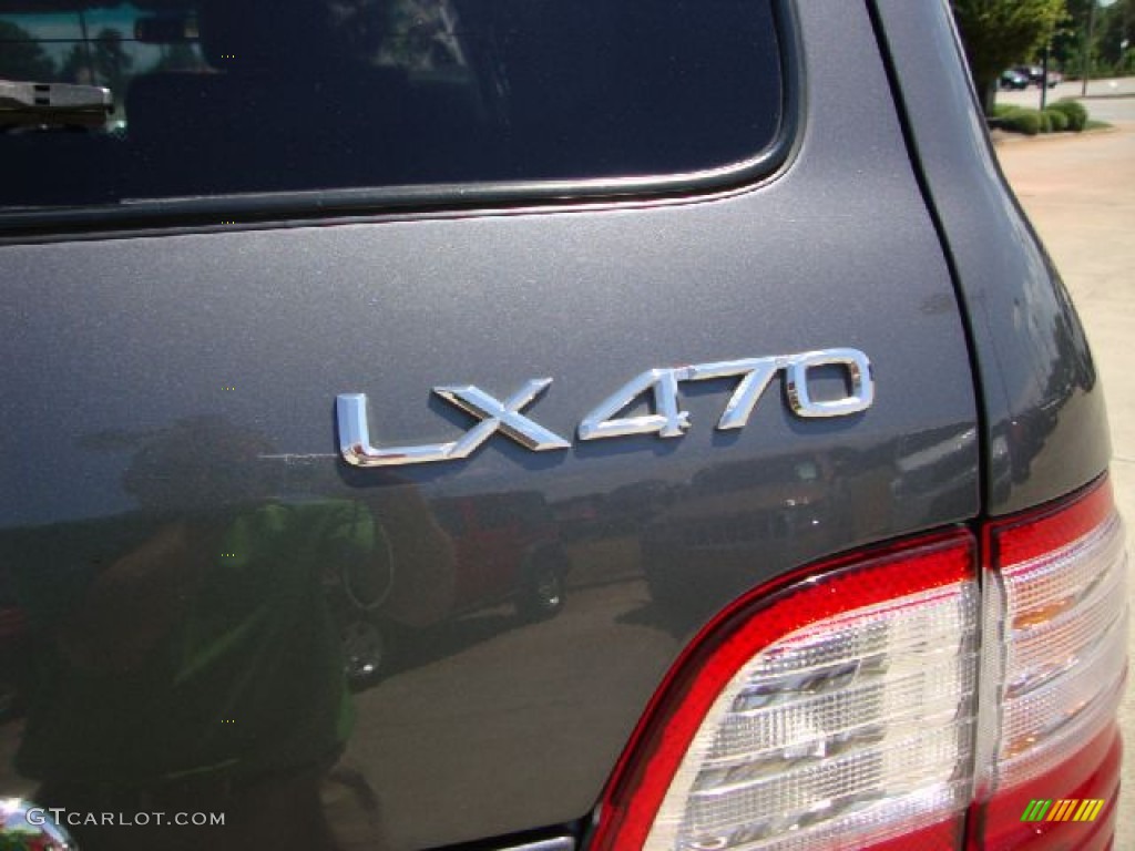 2005 LX 470 - Galactic Gray Mica / Stone photo #36