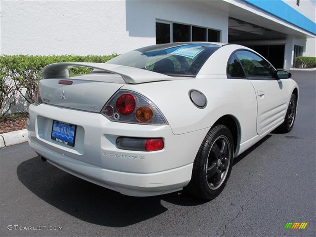 2003 Eclipse GS Coupe - Dover White Pearl / Midnight photo #3