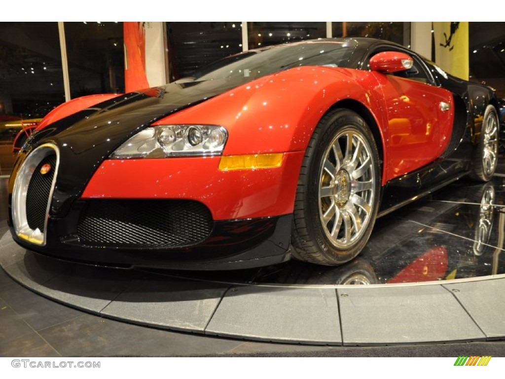 Deep Red Metallic/Black 2008 Bugatti Veyron 16.4 Exterior Photo #50978634