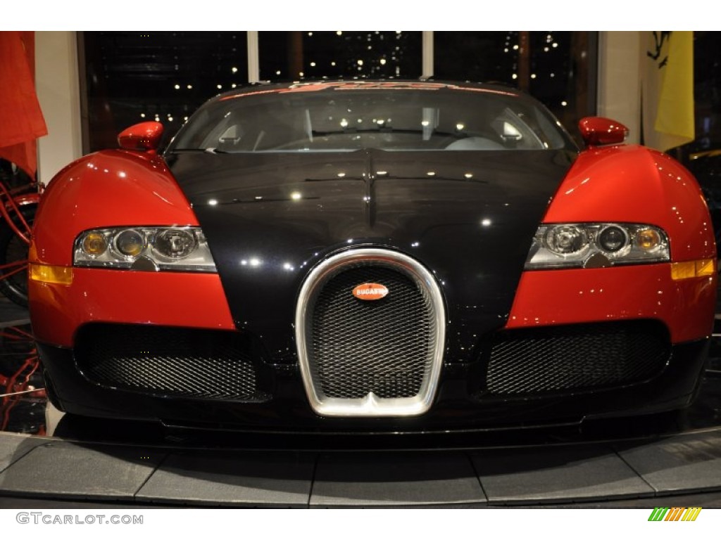 Deep Red Metallic/Black 2008 Bugatti Veyron 16.4 Exterior Photo #50978652