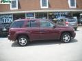 2007 Bordeaux Red Metallic Chevrolet TrailBlazer LS 4x4  photo #2