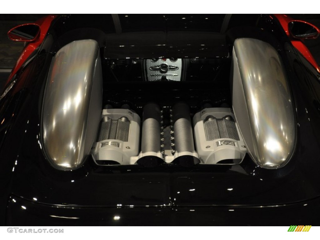 2008 Bugatti Veyron 16.4 8.0 Liter Quad-Turbocharged DOHC 64-Valve VVT W16 Engine Photo #50979108