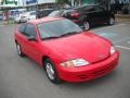 2002 Bright Red Chevrolet Cavalier Coupe  photo #1