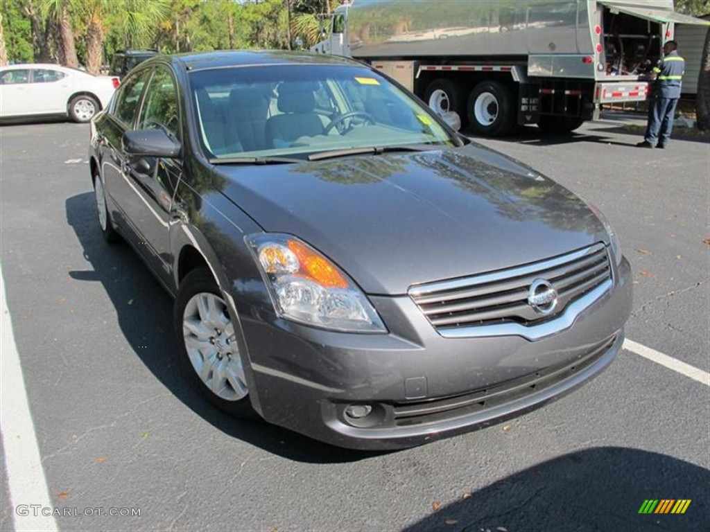 2009 Altima 2.5 - Precision Gray Metallic / Charcoal photo #1