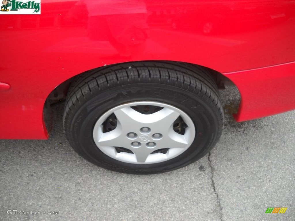 2002 Cavalier Coupe - Bright Red / Graphite photo #14