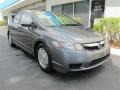 2009 Polished Metal Metallic Honda Civic Hybrid Sedan  photo #1