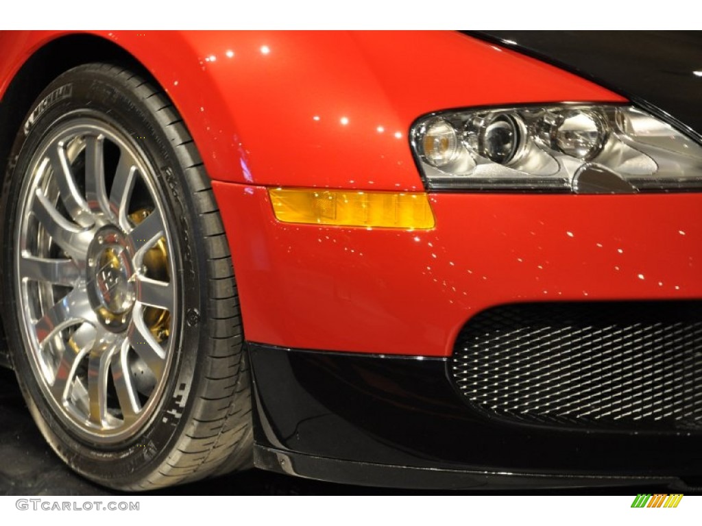 2008 Veyron 16.4 - Deep Red Metallic/Black / Anthracite photo #66