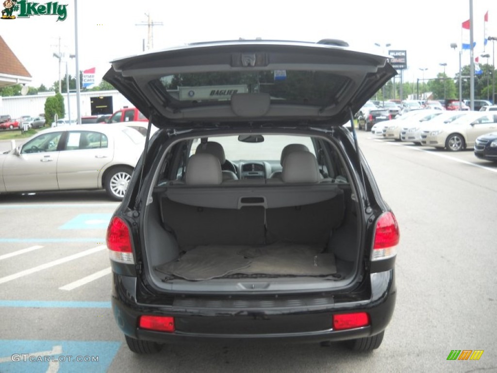 2006 Santa Fe GLS 3.5 - Black Obsidian / Gray photo #4