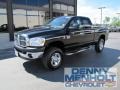 2008 Brilliant Black Crystal Pearl Dodge Ram 2500 Big Horn Quad Cab 4x4  photo #1