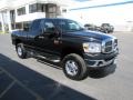 2008 Brilliant Black Crystal Pearl Dodge Ram 2500 Big Horn Quad Cab 4x4  photo #27