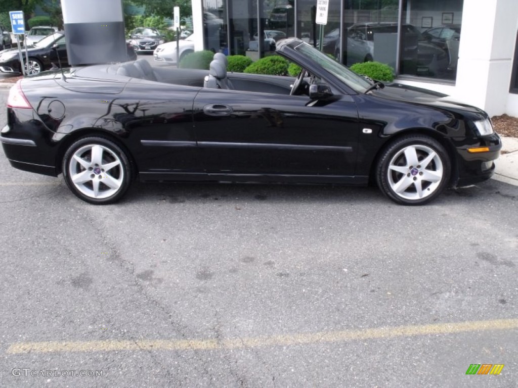Black 2005 Saab 9-3 Arc Convertible Exterior Photo #50980917