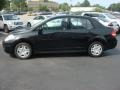 2010 Super Black Nissan Versa 1.8 S Sedan  photo #6