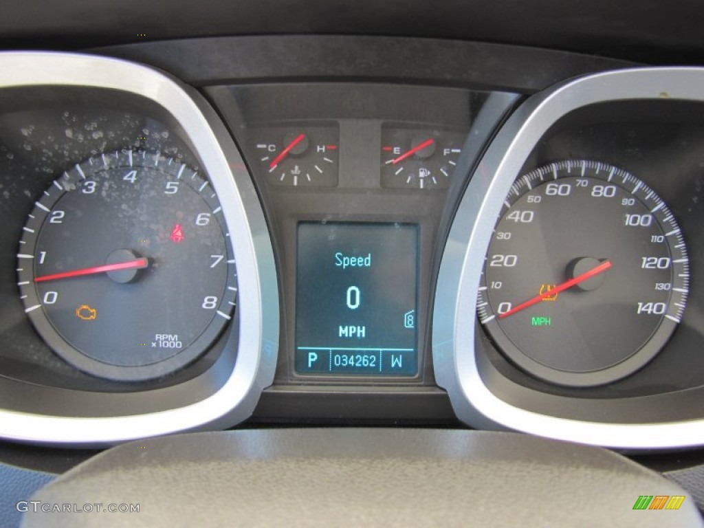 2010 Chevrolet Equinox LT AWD Gauges Photo #50982006