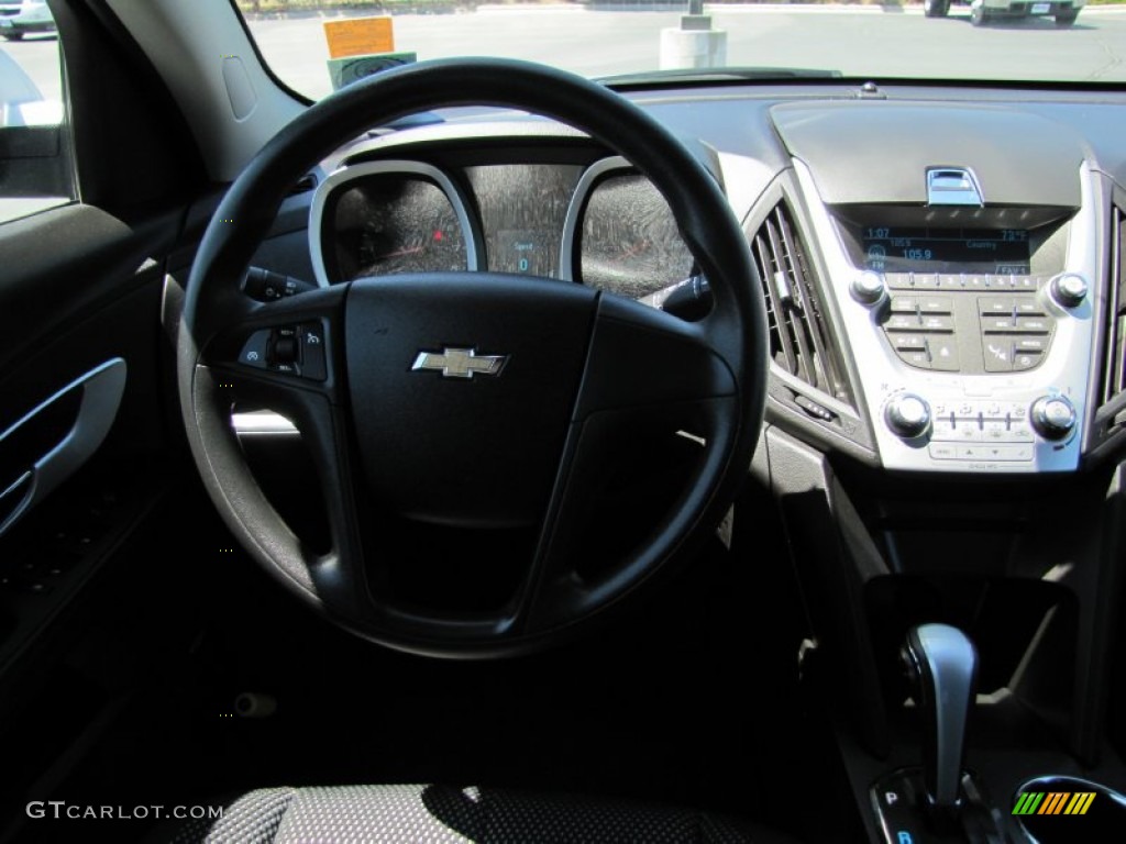 2010 Equinox LT AWD - Silver Ice Metallic / Jet Black photo #4