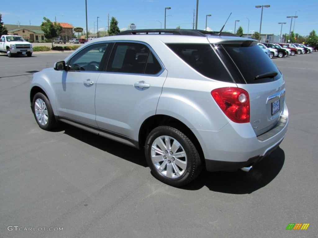 2010 Equinox LT AWD - Silver Ice Metallic / Jet Black photo #25