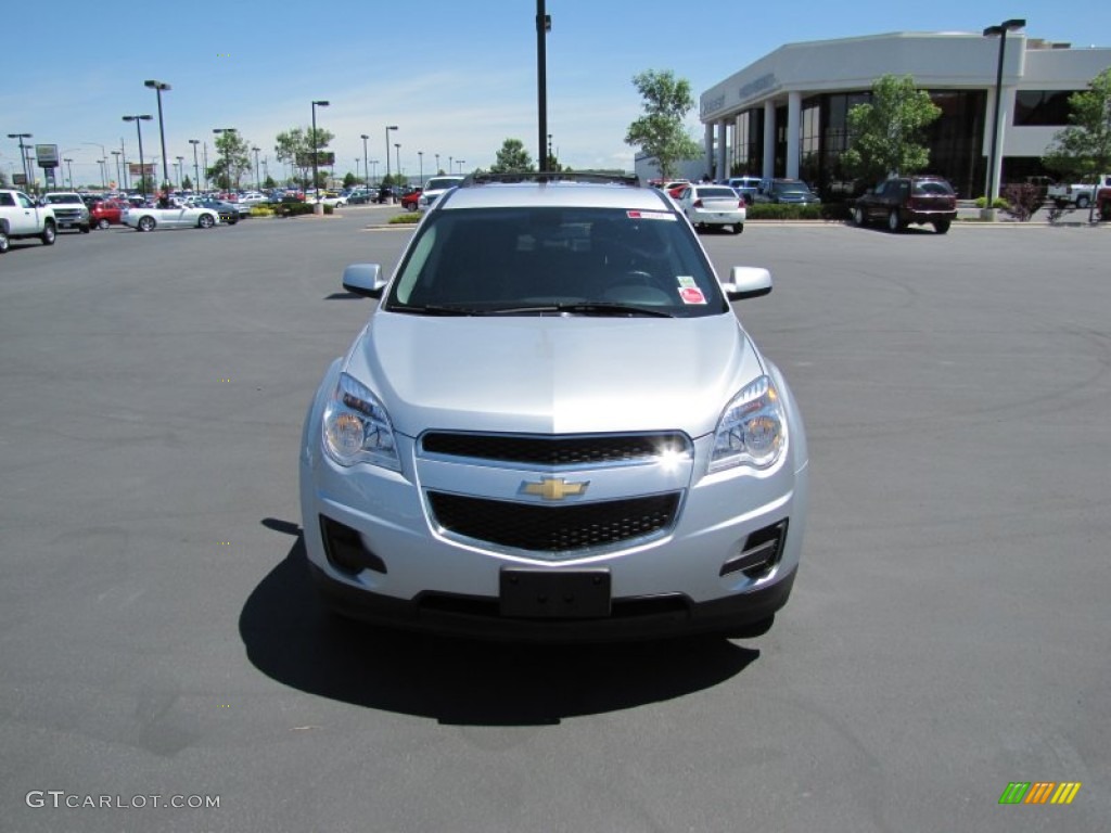 2010 Equinox LT AWD - Silver Ice Metallic / Jet Black photo #30