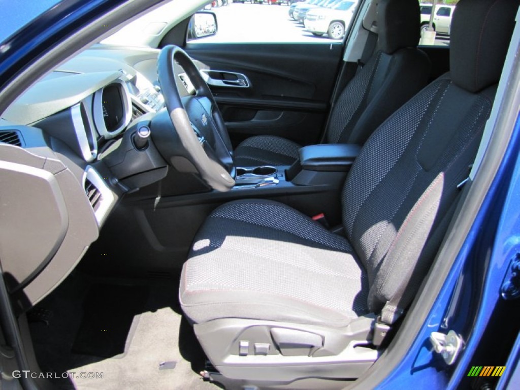 2010 Equinox LT AWD - Navy Blue Metallic / Jet Black photo #3