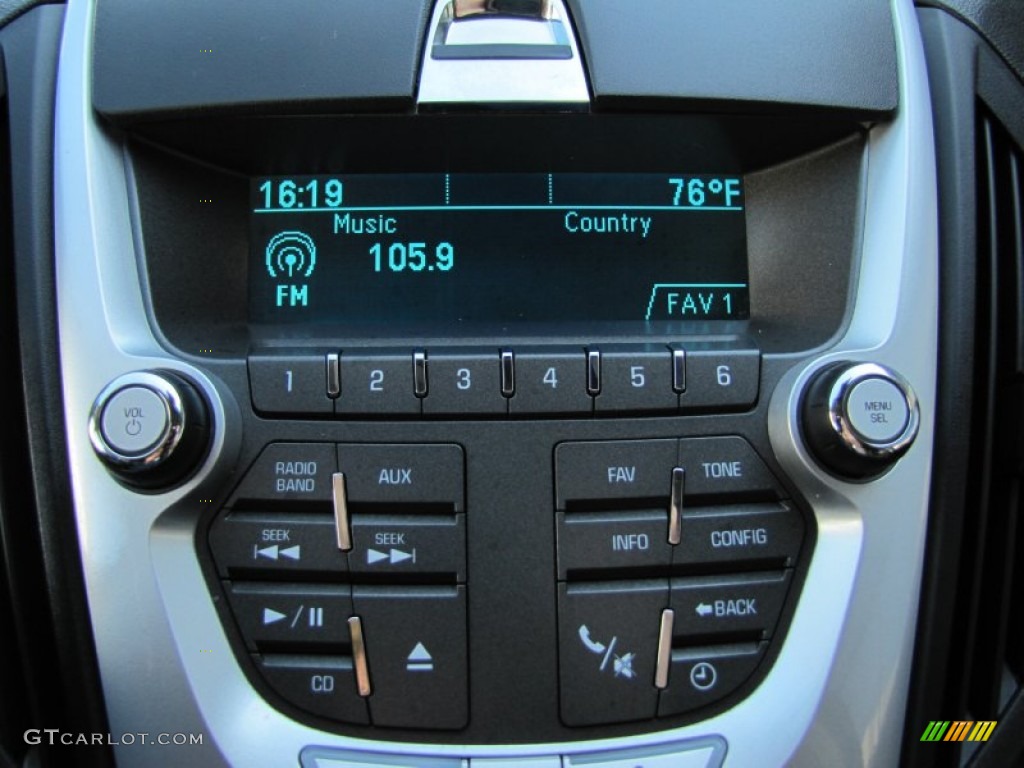 2010 Equinox LT AWD - Silver Ice Metallic / Jet Black photo #13