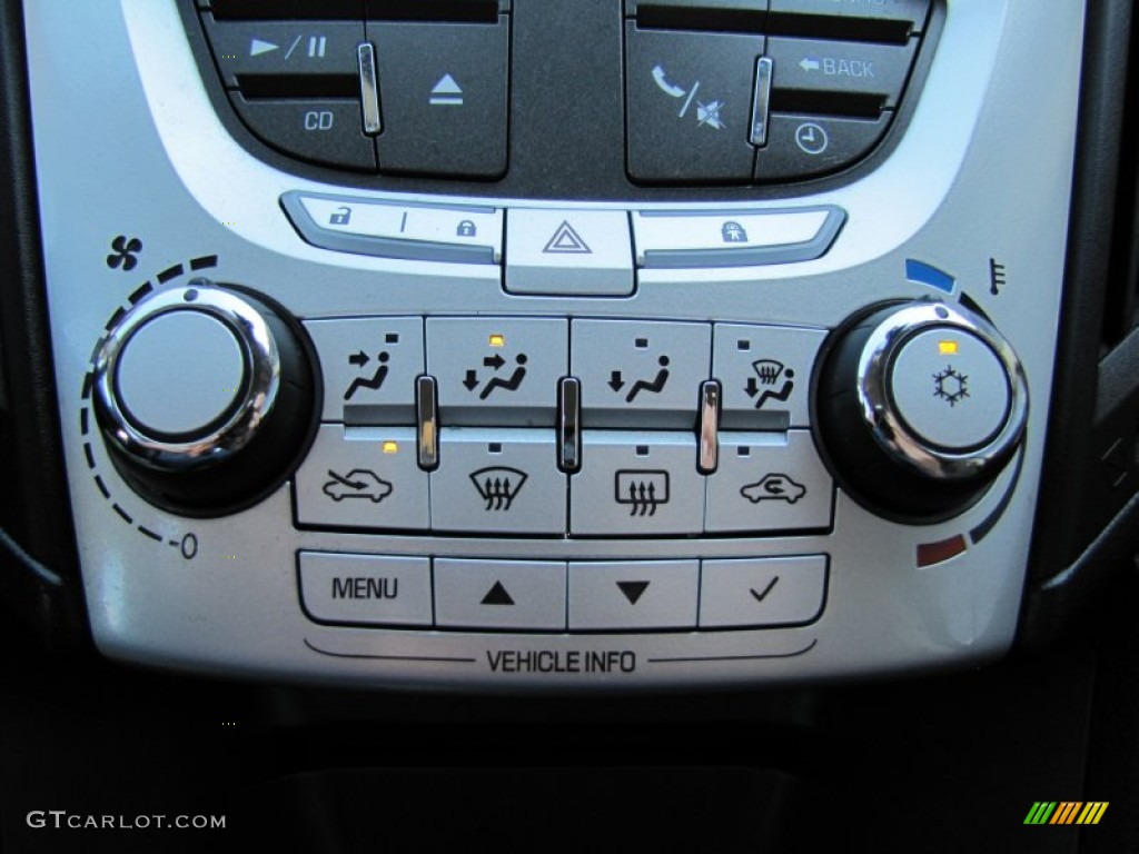 2010 Equinox LT AWD - Silver Ice Metallic / Jet Black photo #14