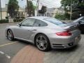 GT Silver Metallic 2009 Porsche 911 Turbo Coupe Exterior