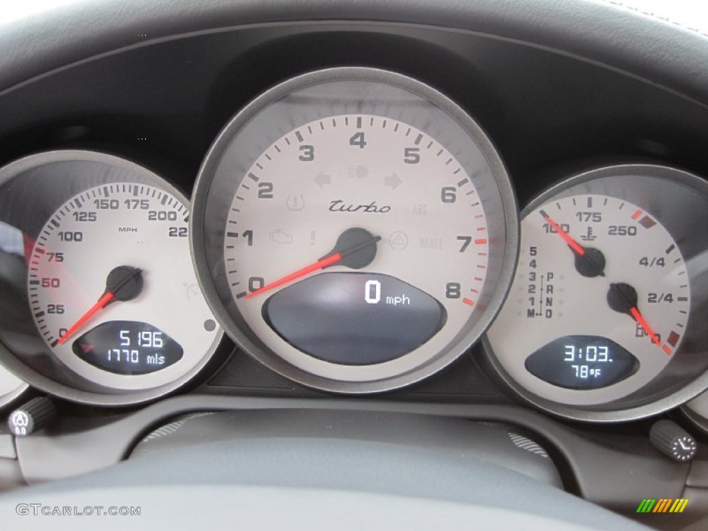 2009 Porsche 911 Turbo Coupe Gauges Photo #50983464