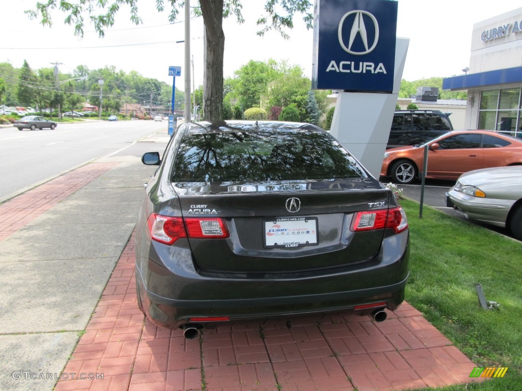 2010 TSX Sedan - Polished Metal Metallic / Ebony photo #6