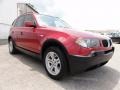 Flamenco Red Metallic - X3 3.0i Photo No. 5
