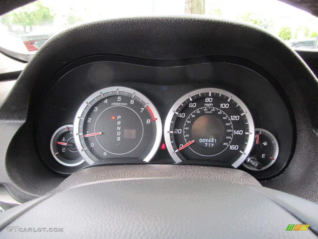2010 TSX Sedan - Polished Metal Metallic / Ebony photo #19