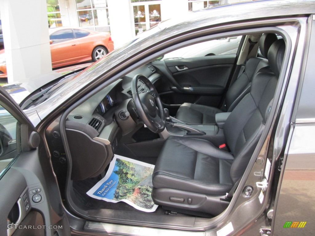 2010 TSX Sedan - Polished Metal Metallic / Ebony photo #21