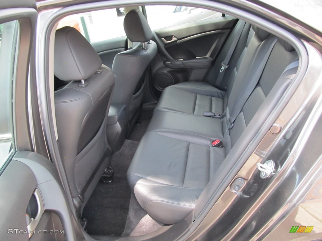 2010 TSX Sedan - Polished Metal Metallic / Ebony photo #22