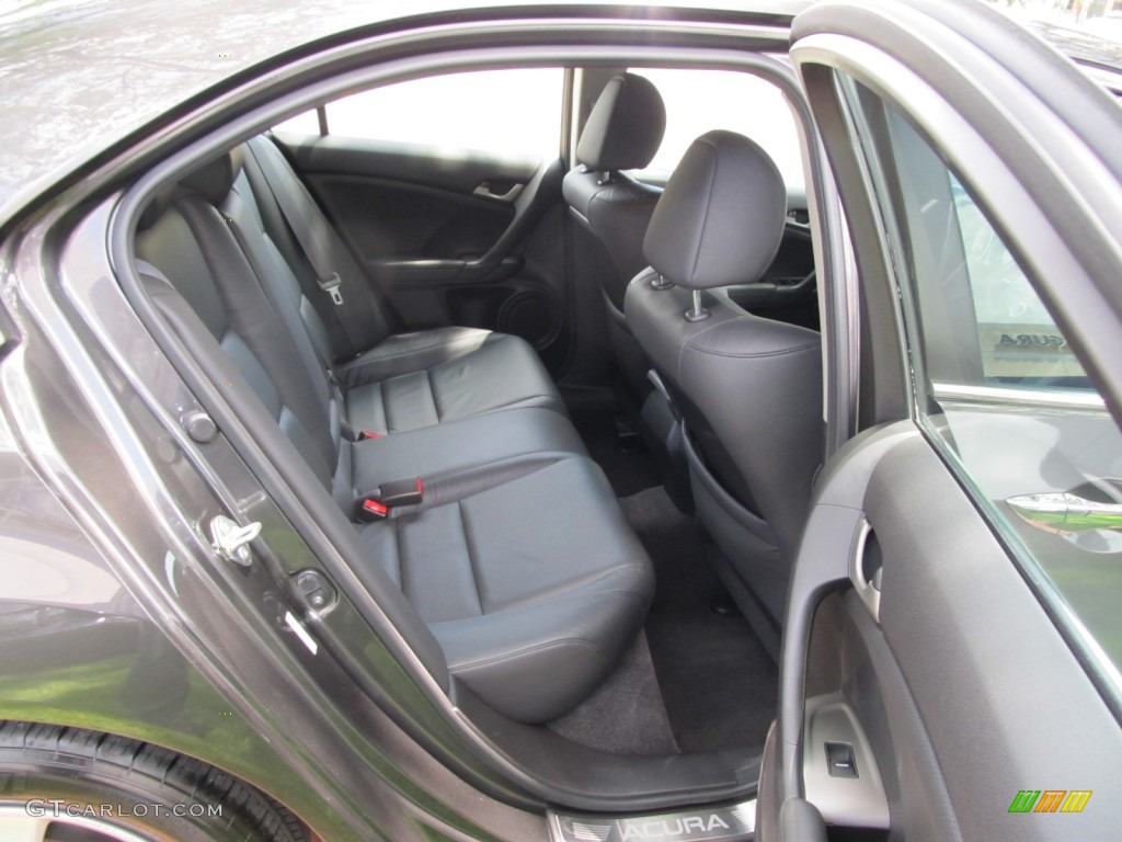 2010 TSX Sedan - Polished Metal Metallic / Ebony photo #24