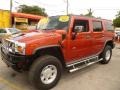 2003 Sunset Orange Metallic Hummer H2 SUV  photo #3