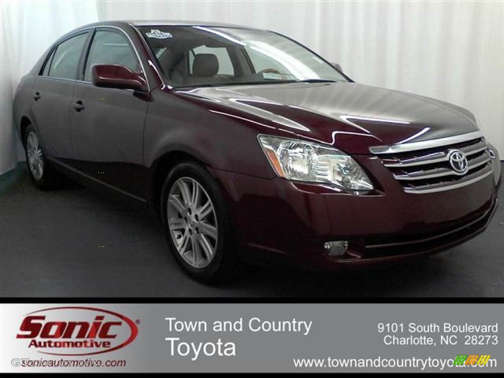 Cassis Red Pearl Toyota Avalon