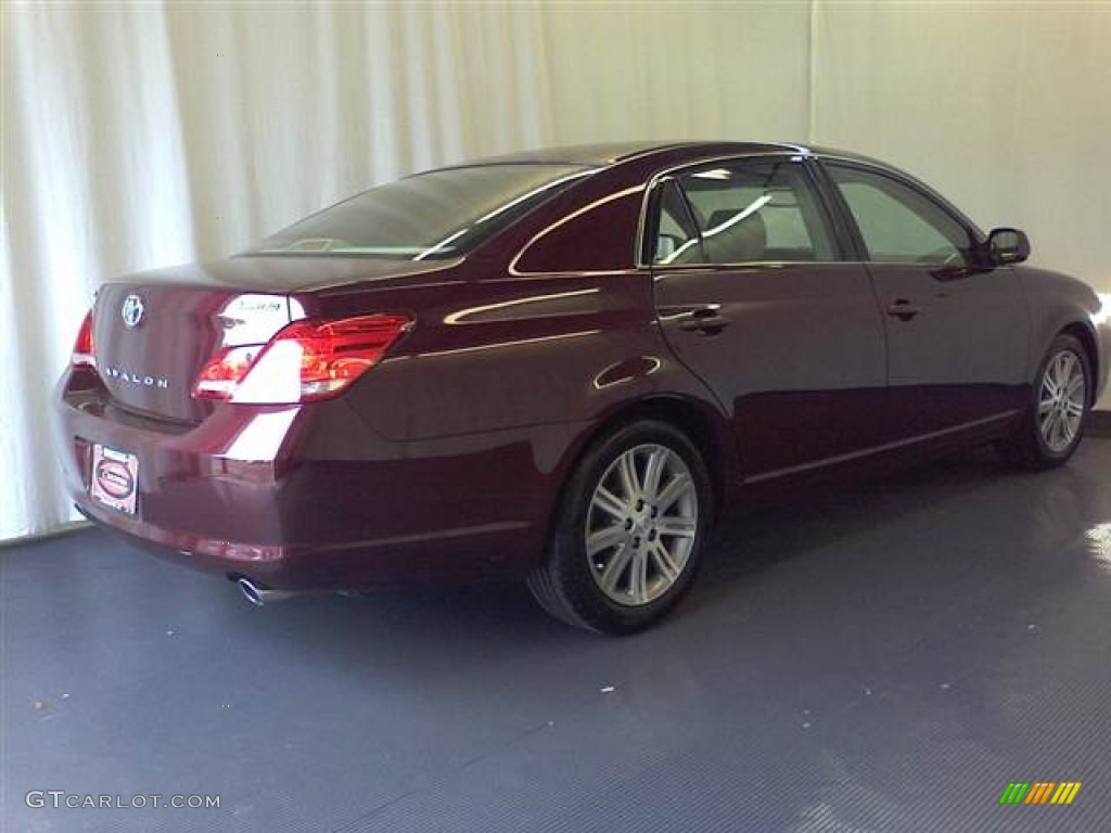 2006 Avalon Limited - Cassis Red Pearl / Light Gray photo #16