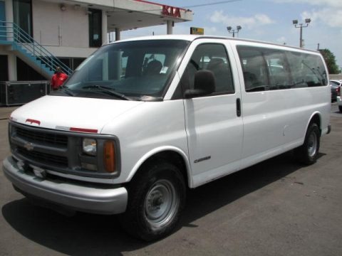 2000 Chevrolet Express G3500 15 Passenger Van Data, Info and Specs
