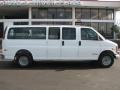 2001 White Chevrolet Express 3500 LS Extended Passenger Van  photo #9