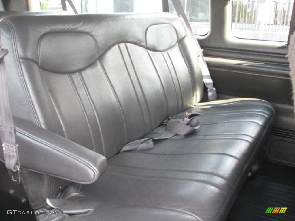 2001 Express 3500 LS Extended Passenger Van - White / Medium Gray photo #14