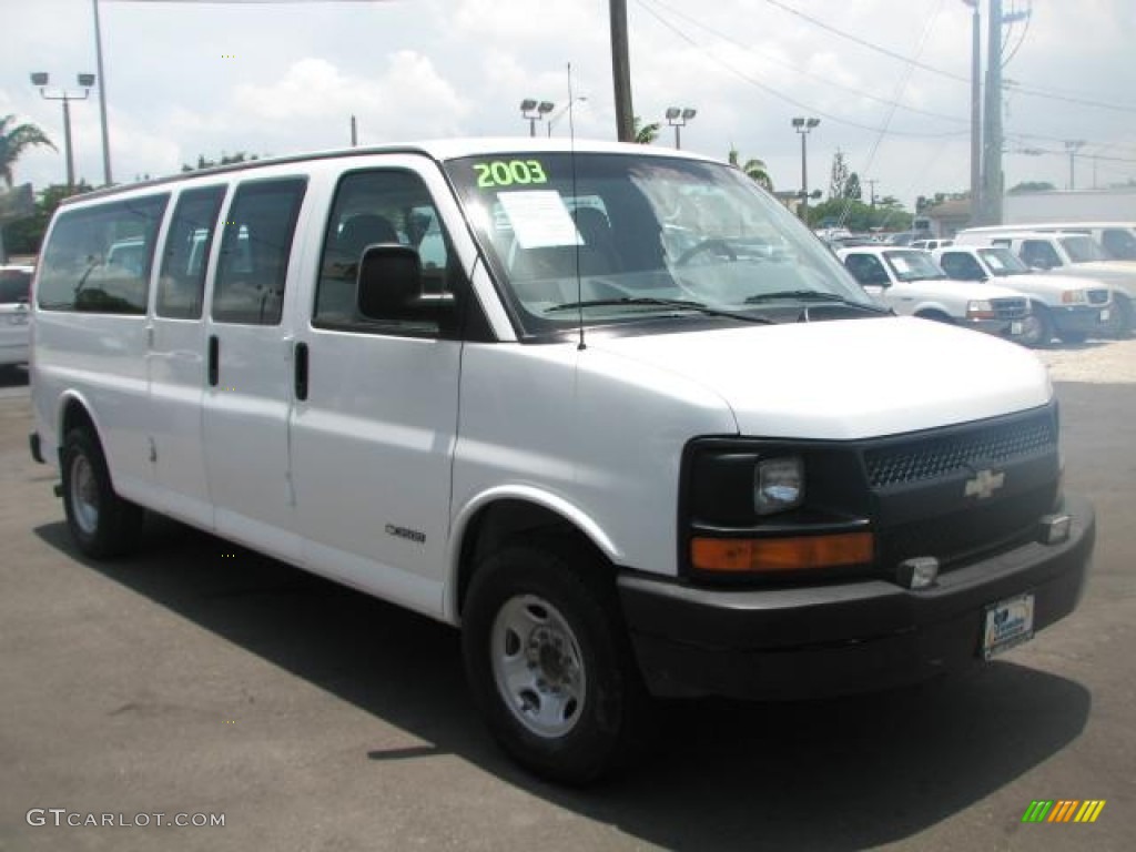 Summit White Chevrolet Express