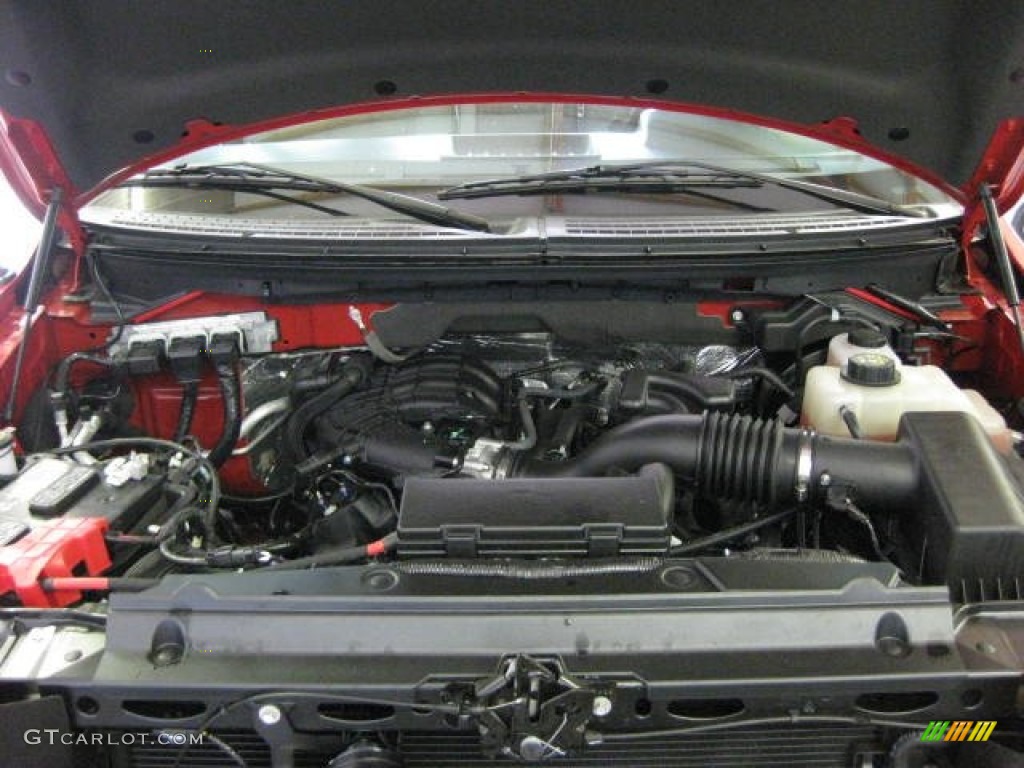 2011 Ford F150 XL SuperCab 4x4 3.7 Liter Flex-Fuel DOHC 24-Valve Ti-VCT V6 Engine Photo #50987127