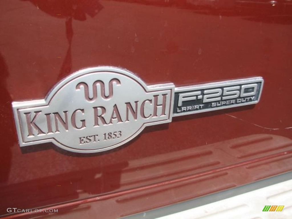 2006 Ford F250 Super Duty King Ranch Crew Cab 4x4 Marks and Logos Photo #50987142