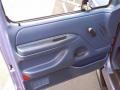Royal Blue 1996 Ford F150 XLT Regular Cab Door Panel