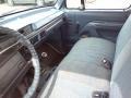  1996 F150 XLT Regular Cab Royal Blue Interior