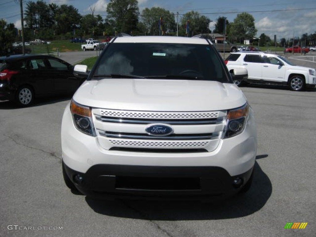 2011 Explorer Limited 4WD - White Platinum Tri-Coat / Charcoal Black photo #3