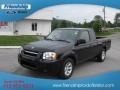 2004 Super Black Nissan Frontier XE King Cab  photo #2